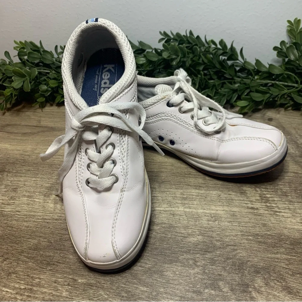 Women's KEDS SPIRIT UBAL Leather Sneakers Shoes Size 6
